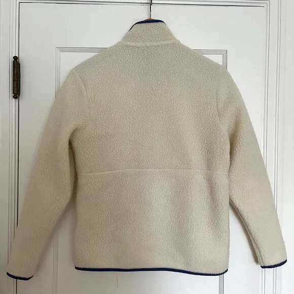 Patagonia Women's Retro Pile Fleece Marsupial Pullover | Size XS - Picture 6 of 7
